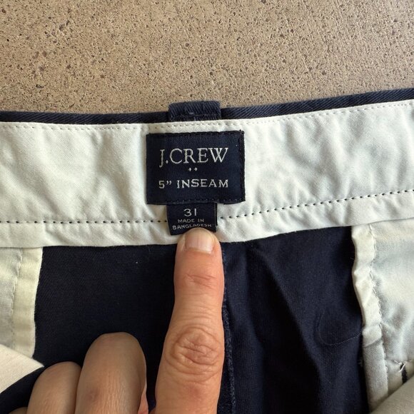J Crew Factory Mens 5" flex chino short - Picture 3 of 5
